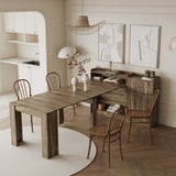 Modern Extendable Dining Table with Storage W331P234973