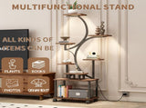 Plant Stand Indoor with Grow Lights - 62" Tall Plant Shelf, Lighted Corner Plant Stands for Indoor 63178414