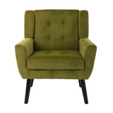 Modern Soft Velvet Material Ergonomics Accent Chair Living Room Chair Bedroom Chair Home Chair With W67634087