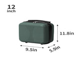 Non-TSA customs lock 2-in-1 PP trolley case, 12in/20in, PP dark green 84565064