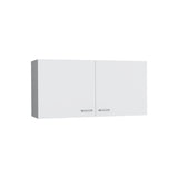Napoles Wall Cabinet, Two Shelves, Double Door -White B070P210743