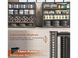 2200 LBS Weight Capacity Constructed with high-density MDF boards and a thickened steel frame, this 62622077