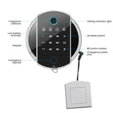 ZNTS Large Capacity Quick Access Fingerprint Gun,4-5 Gun Biometric Metal Rifle Gun Security Cabinet W1779P171553