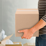 50pcs 8 "x 8" x 8 " thick 3mm corrugated cardboard box in kraft paper color 22717955