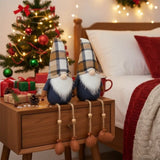 3PCS Set Christmas Gnomes Decorations 4.3x4.3x20.1in Harvest & Thanksgiving Home Table Ornaments, 92599731