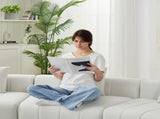 Chenille sectional sofa with 2 pillows,Symmetrical Modular Sofa Sectional for bedroom, living room, W834P389125