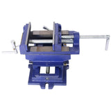 Cross slide vise, Drill Press Vise 5inch,drill press metal milling 2 way X-Y ,benchtop wood working W46539908