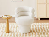 360&degSwivel Chair Swivel Accent Chair Round Swivel Chair Barrel Chair Vanity Chair for Living N763P331761K