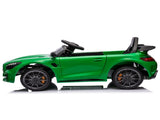 Dual Drive 12V 4.5Ah with 2.4G Remote Control Mercedes-Benz Sports Car Green 82901885