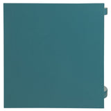 Teal 2-shelf End Table B062P181377