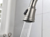 Single Handle High Arc Pull Out Kitchen Faucet,Single Level Stainless Steel Kitchen Sink Faucets 82522326