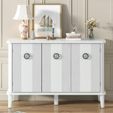 U_Style Simple and Atmospheric Wood Veneer Fraxinus Mandschuric Cabinet with Three Acacia GL-N711P170564K