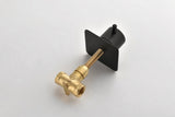 3/4" cast metal volume control valve Master Shower Volume Control adjustable Brass Handle Valve Body W1272115352