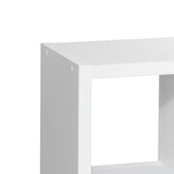 8-Cube Organizer Storage with Opened Back Shelves,2 X 4 Cube Bookcase Book Shleves for Home, Office 02606646
