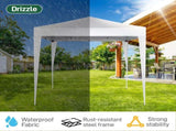 6.5x6.5ft Pop Up Canopy Tent, Outdoor Tent Canopy Foldable Portable Canopies for Camping, Patio, 25659885