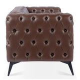 84.06Inch Width Traditional Square Arm removable cushion 3 seater Sofa W68041370