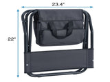 4-piece Folding Outdoor Chair with Storage Bag, Portable Chair for indoor, Outdoor Camping, Picnics W24172222