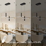 Javeriah 4 - Light Dimmable Kitchen Island Linear LED Pendant T3177P283999