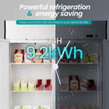 2 Door 49 Cu.Ft Commercial Refrigerator Dynamic Cooling OmniSmart Temperature Control 3341 W1192P248456