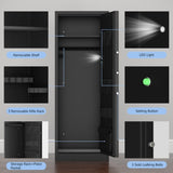 Large Heavy Duty Gun Safe for Rifle and Pistol - 55.2" Firearm Security Cabinet with Electronic 69331750