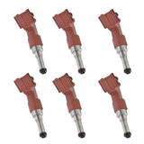 ZNTS 6Pcs Fuel Injector Compatible With Toyot-a Avalon Camry Highlander RAV4 Sienna Venza 3.5L V6 10089883