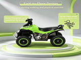 Green No Power Kids Push Car Anti-Tip Ride On with Music, Lights for 1.5-3 Year Old 54601988