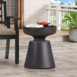 Outdoor LightWeight Concrete Side Table 73454.00