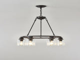 23.62'' Modern 6-Light Black Wagon Wheel Chandelier With Light For Bedroom Bathroom,Living W5008P468517