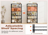 6-Tier Heavy-Duty Metal Wire Shelving, 900LBS Total Capacity Storage Rack with Adjustable Shelves, 37464144