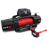 ZNTS X-BULL Electric Winch XPV 13500 LBS 12V Synthetic Red Rope New Arrival Jeep Towing Truck 4WD W121860285