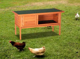36" Single Deck Waterproof Wooden Chicken Coop Hen House Pet Animal Poultry Cage 13363079