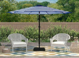 Outdoor 9ft Patio Umbrella with Crank Handle and Push Button Tilt, Outdoor Market Umbrella with 8 26713465
