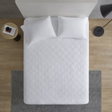 Cotton Percale Quilted Mattress Pad B03595108