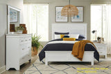 2 Drawers White Finish Nightstand Transitional Style Wooden Bedroom Furniture 1pc Bed-Side Cabinet B011P220632