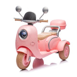 12V Two-seater Kids Ride On Level Up Electric Motorcycle,2wd,Three-wheel Toy W1578P268012