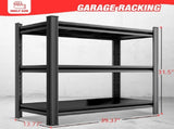 3-Layer Storage Rack, Metal Storage Rack, Adjustable Height Partition, Suitable For Living Room, 87908657