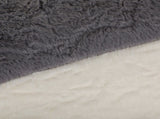 Oversized Bean Bag Chairs,Multicolor Faux Fur Couch Filled with Shredded Sponge,Large Lounger Sofa 75100717