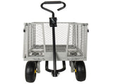 3-in-1 Oversized Steel Garden , 880lbs Pullable Mesh Metal Garden, All-Terrain Utility W2932P439430