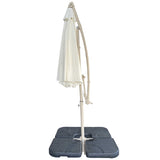 without Plastic base -10ft Offset Patio - Offset Hanging Cantilever Patio Outdoor Market W2911P277286