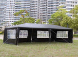 10'x20' Outdoor Party Tent with 6 Removable Sidewalls, Waterproof Canopy Patio 67497602