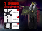 6ft Witch Halloween Standing Decoration 38991449