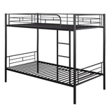 ZNTS Twin Over Twin Metal Bunk Bed 03189472