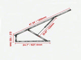 Bed Lift, 59x71 in Compatible Bed Size 154 lbs Load Bearing, Folding Wall Bed for Guestroom 59149462