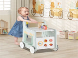2-in-1 Baby Walker with 8 Fun Activities Side Shop Window 88953590