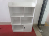 Kids Bookcase, Bookshelf with 6 Compartments, Freestanding Shelves and Cube Organizer, for Bedroom W808P171979