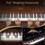 ZNTS GDP-205 88 Key Standard Full Size Weighted Keyboards Digital Piano 24025157