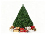 5 FT Unlit Artificial Christmas Tree 519 Branch Tips, PVC Hinged Xmas Tree, Flame Retardant 52507956