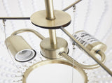 2-Light Beaded Chandelier B03595695