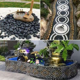 38lbs Decorative Garden Stone Outdoor Landscaping, Walkways, Yard, 1-3 inch Large Polished River W3280P296561