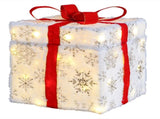 12in Motorized Pop-up Gift Box with Reindeer, Outdoor Christmas Decorations with Motor & 60 LED 79548883